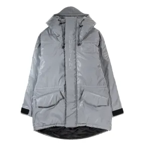 4SDESIGNS NF COAT REFLECTIVE LIGHT GREY