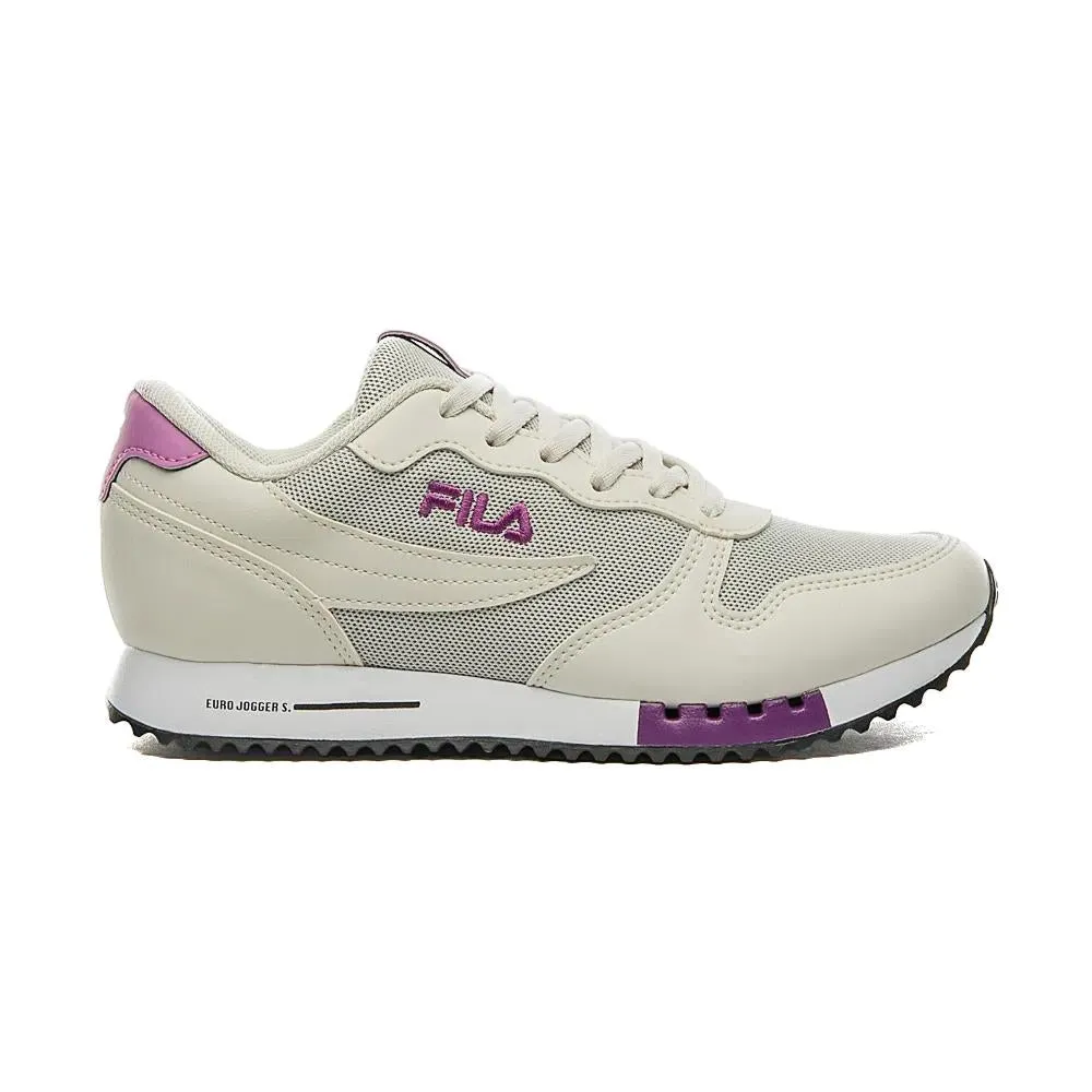 51U335X-5829 Fila Lifestyle Femenino Euro_Jogger_Sport Blanco/Mulberry/Roxo