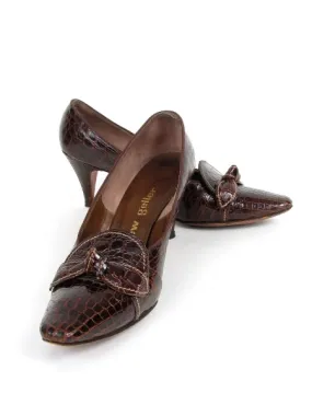 Andrew Geller Alligator Shoes