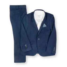 Appaman Boys 2pc Stretch Blue Suit _C8SSU2