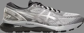 Asics gel nimbus 21 platinum 'sheet rock silver' sneakers, silver