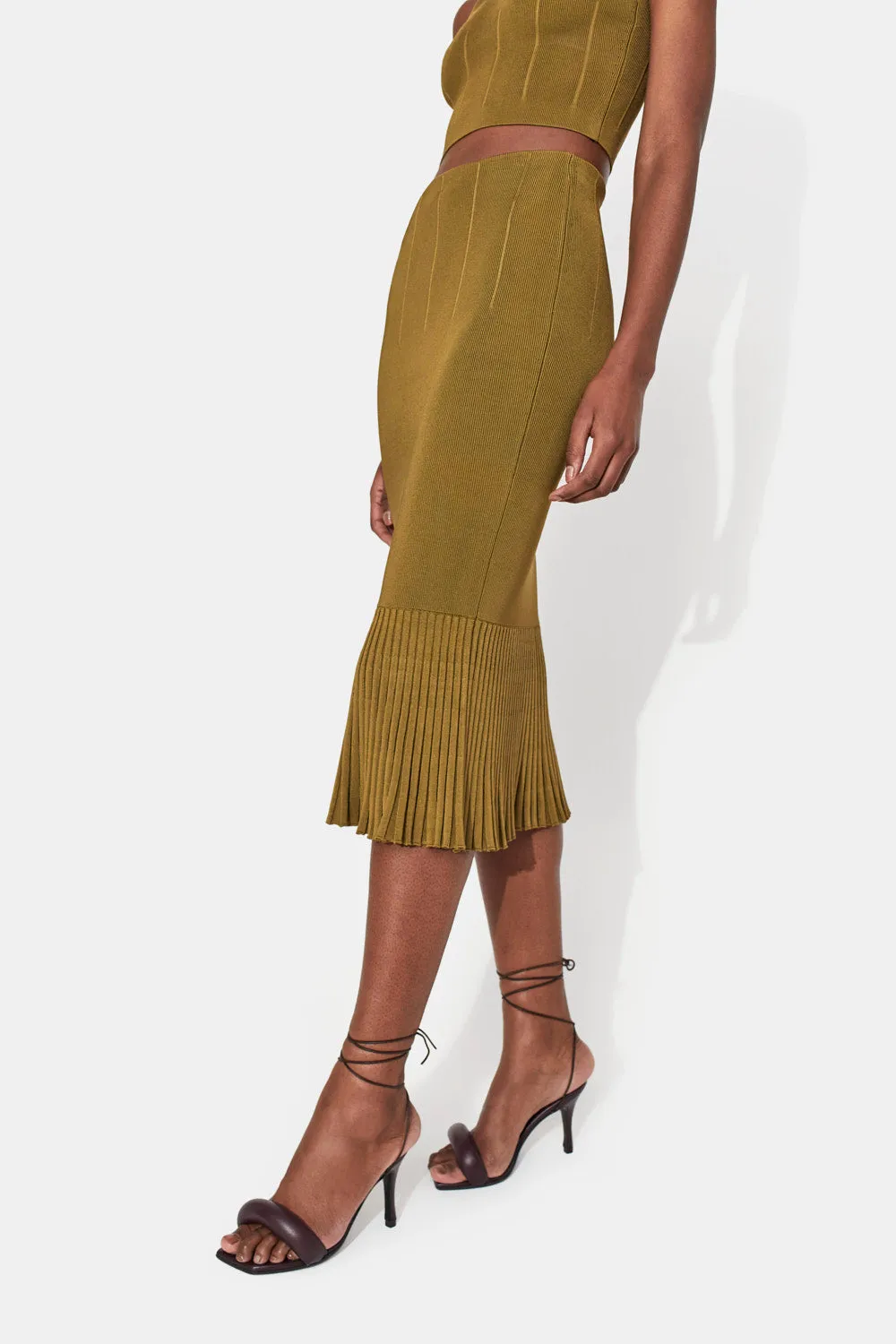 Atalanta Skirt - Olive