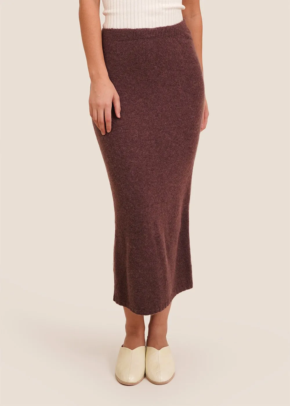 Aubergine Martini Skirt