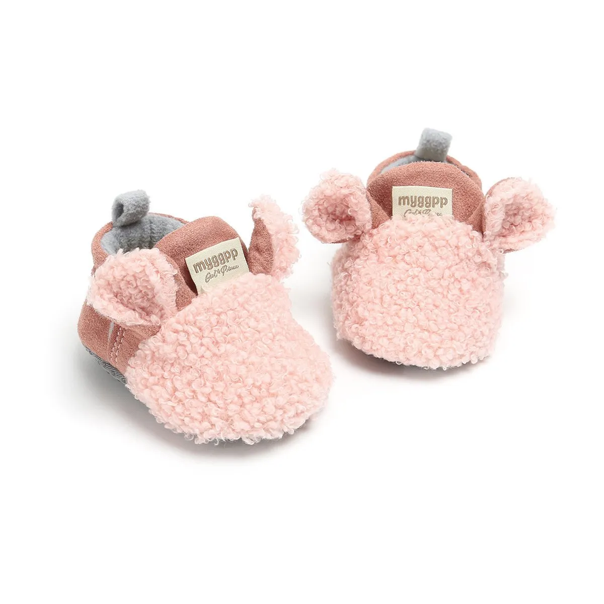 Baby Girl Cotton Plush Shoes