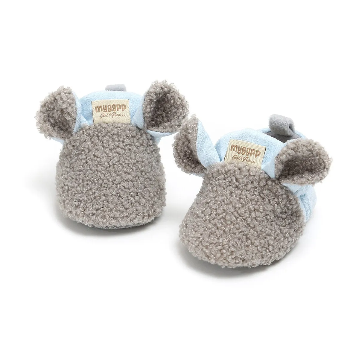 Baby Girl Cotton Plush Shoes