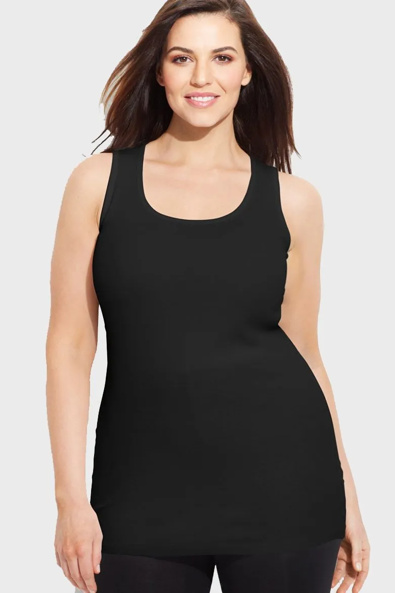 Bamboo Curvy Classic Tank Top