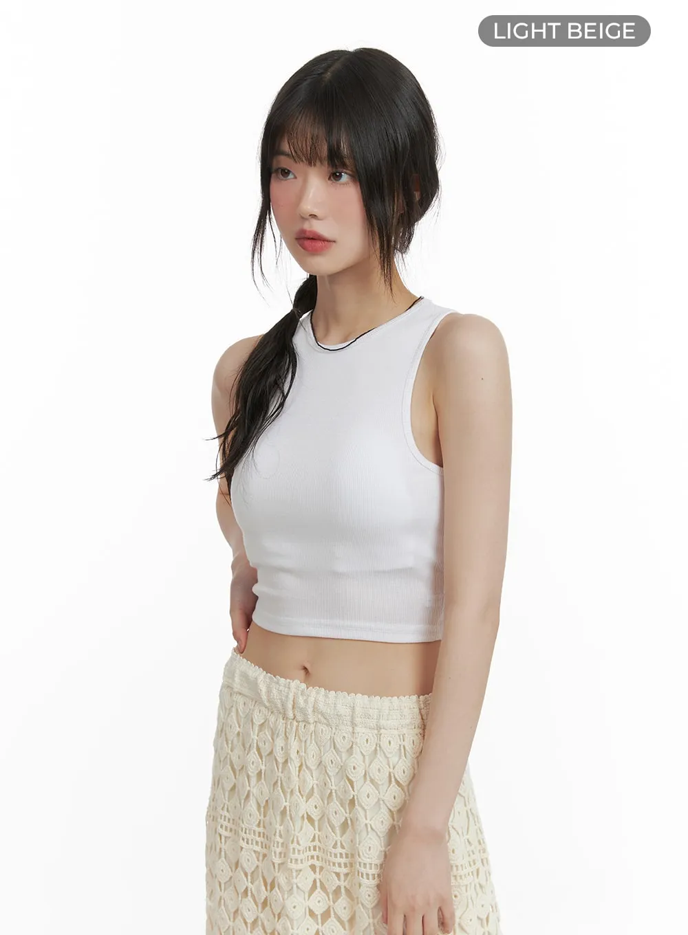 Basic Tank Crop Top CA412