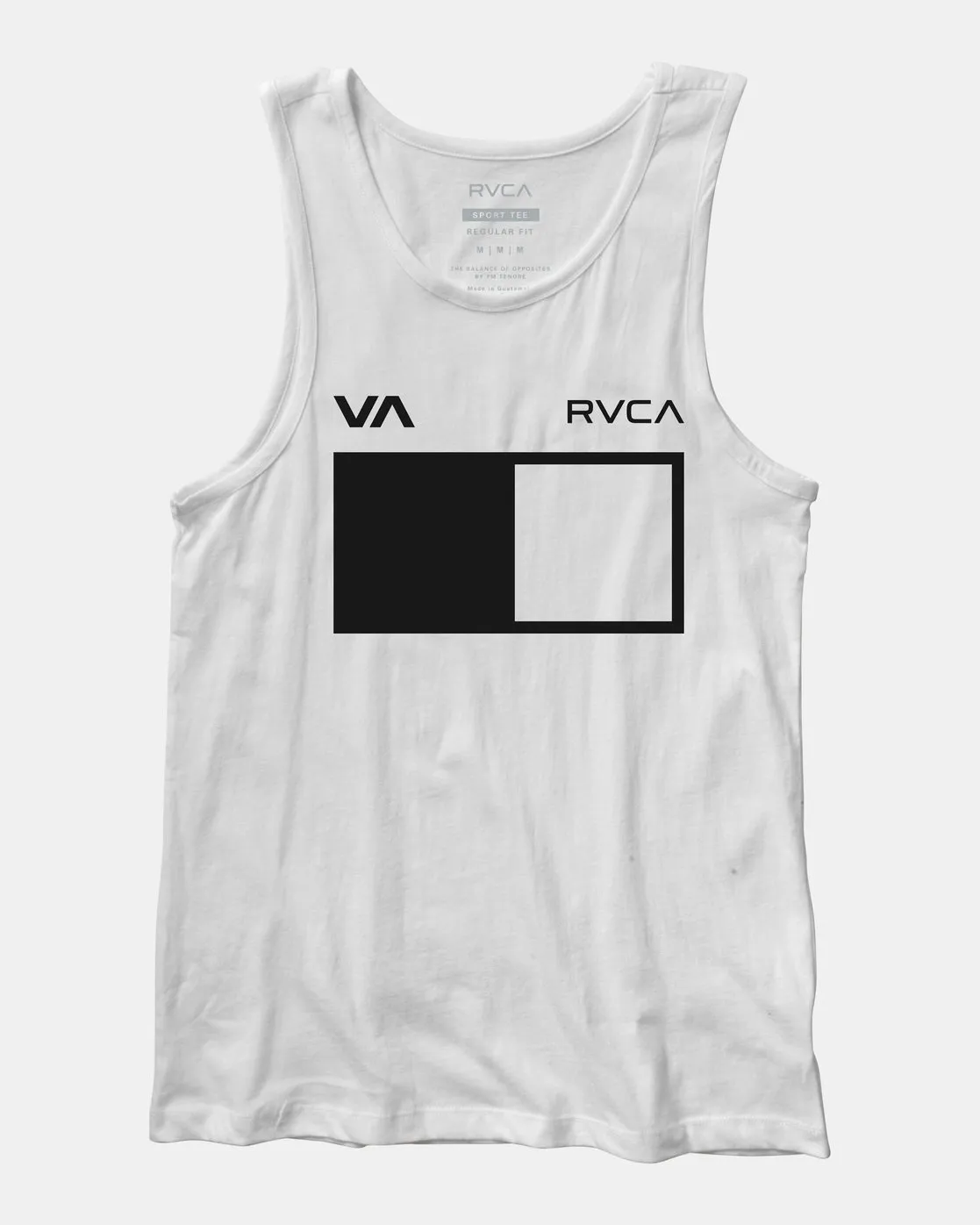 Big Balance Tank Top - White