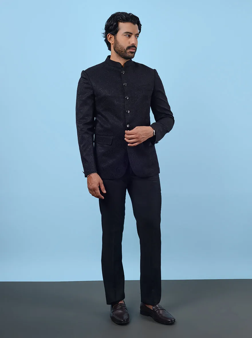 Black Jodhpuri Suit | JadeBlue