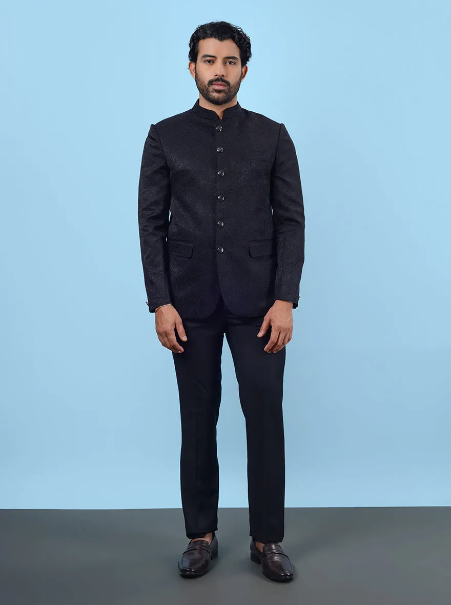 Black Jodhpuri Suit | JadeBlue