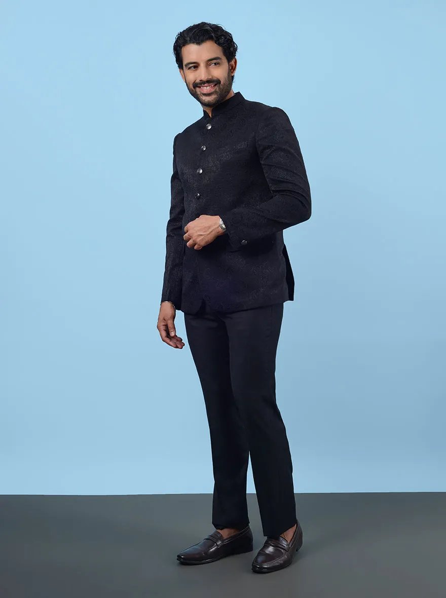 Black Jodhpuri Suit | JadeBlue