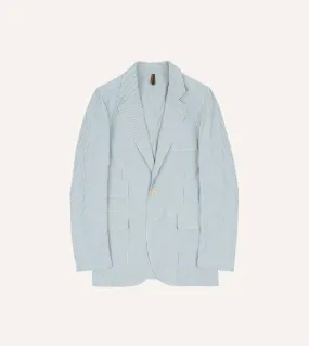 Blue and White Seersucker Games Blazer Mk. IV