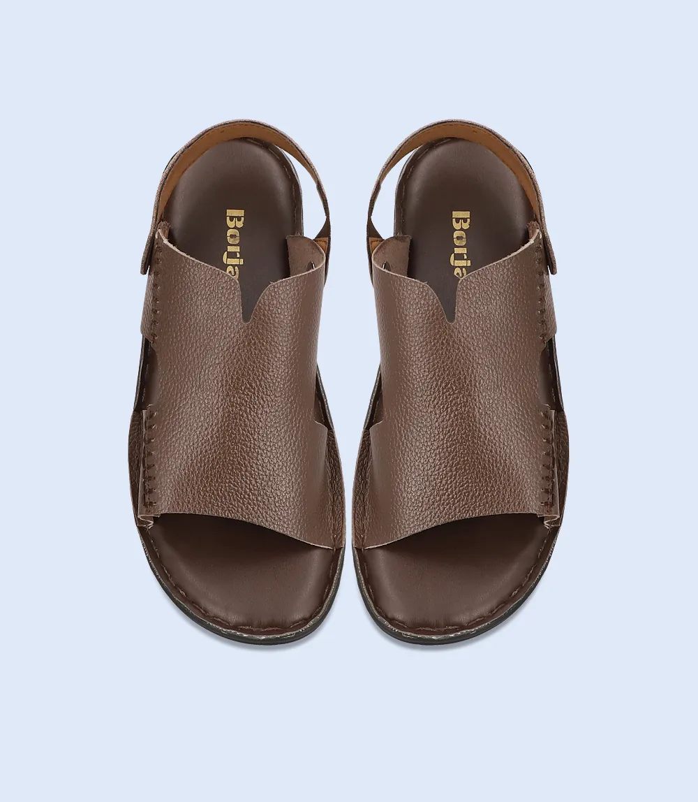 BM4589-BROWN-Men Sandal