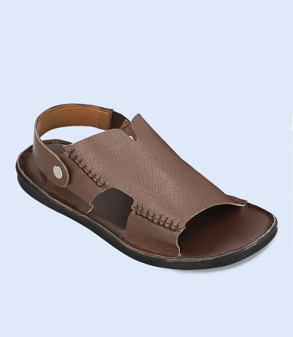 BM4589-BROWN-Men Sandal