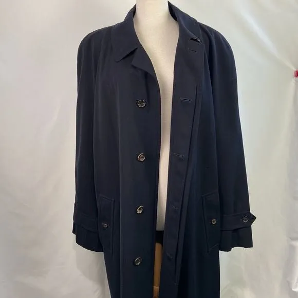 BurberryMen’sBlue Lined Trench Coat