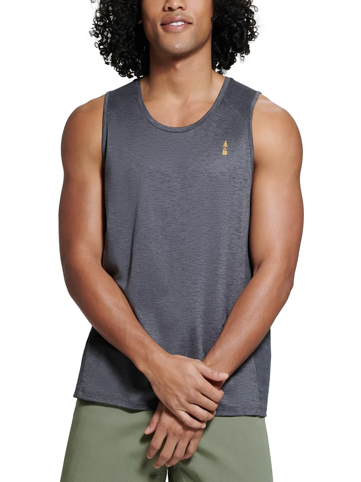 Cliff Mens Slub Jersey Tank Top