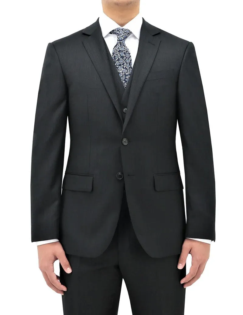 Daniel Hechter 101 Wool Suit - Black