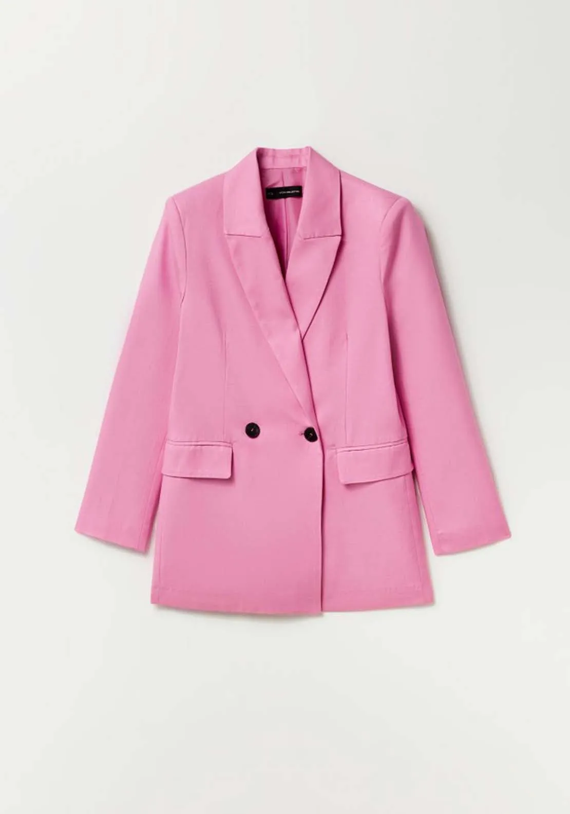 Double Breasted Blazer - Pink