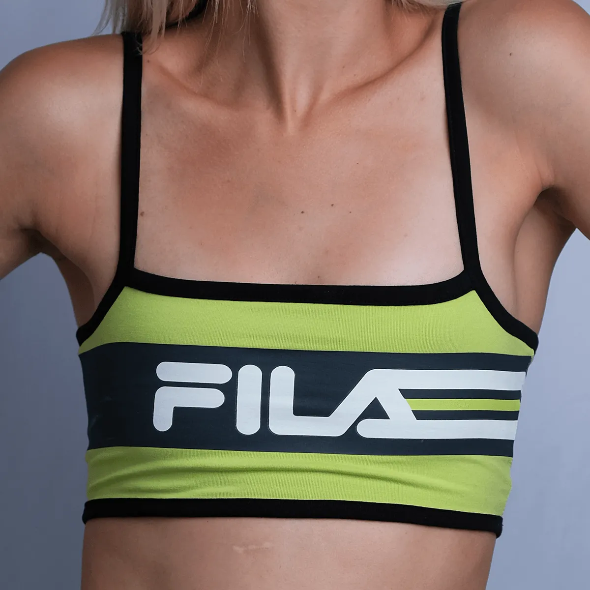 FILA Women's Green Sally Tube Top