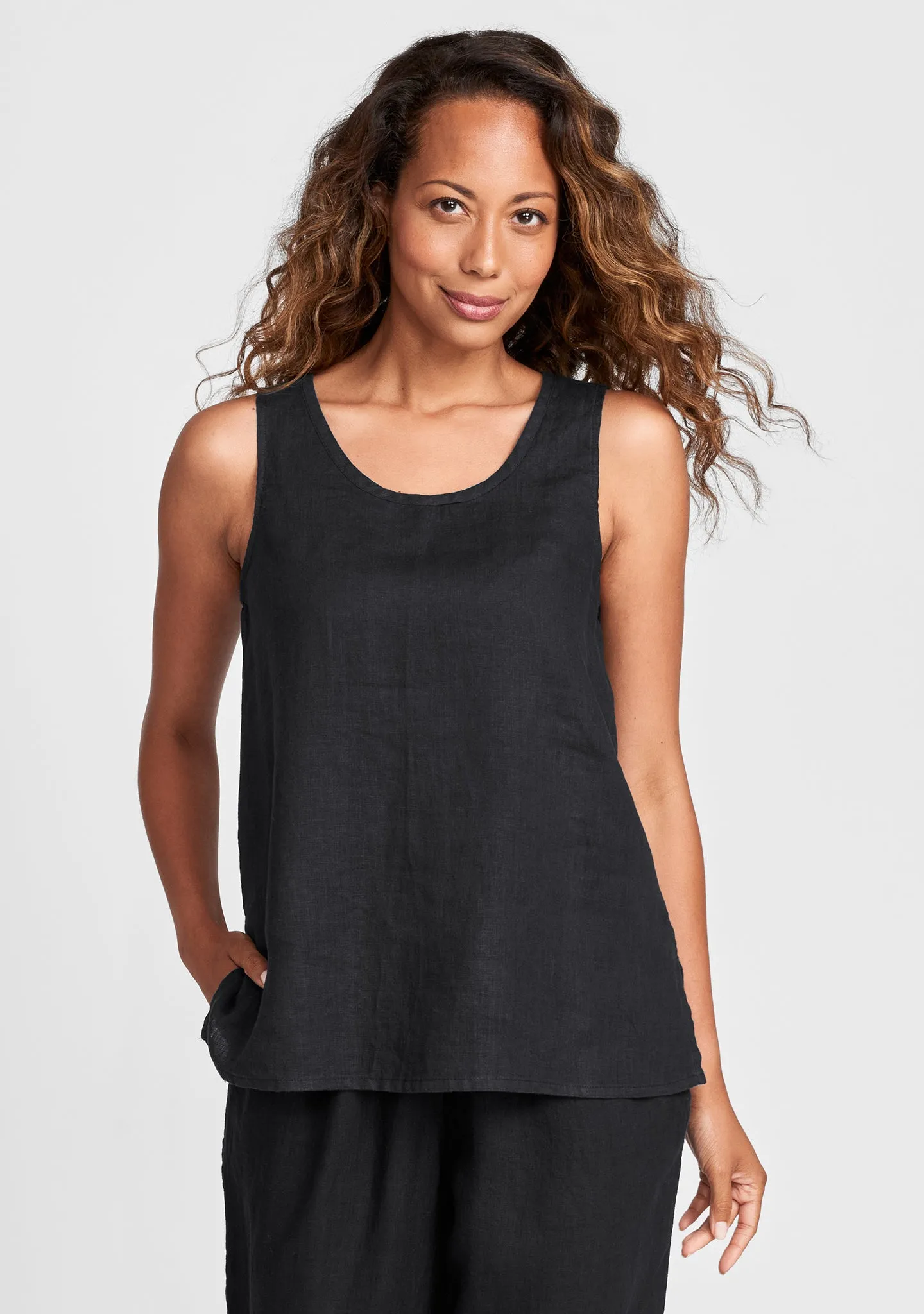 Fundamental Tank - Linen Tank Top