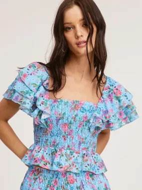 Gabriella Ruffle Top