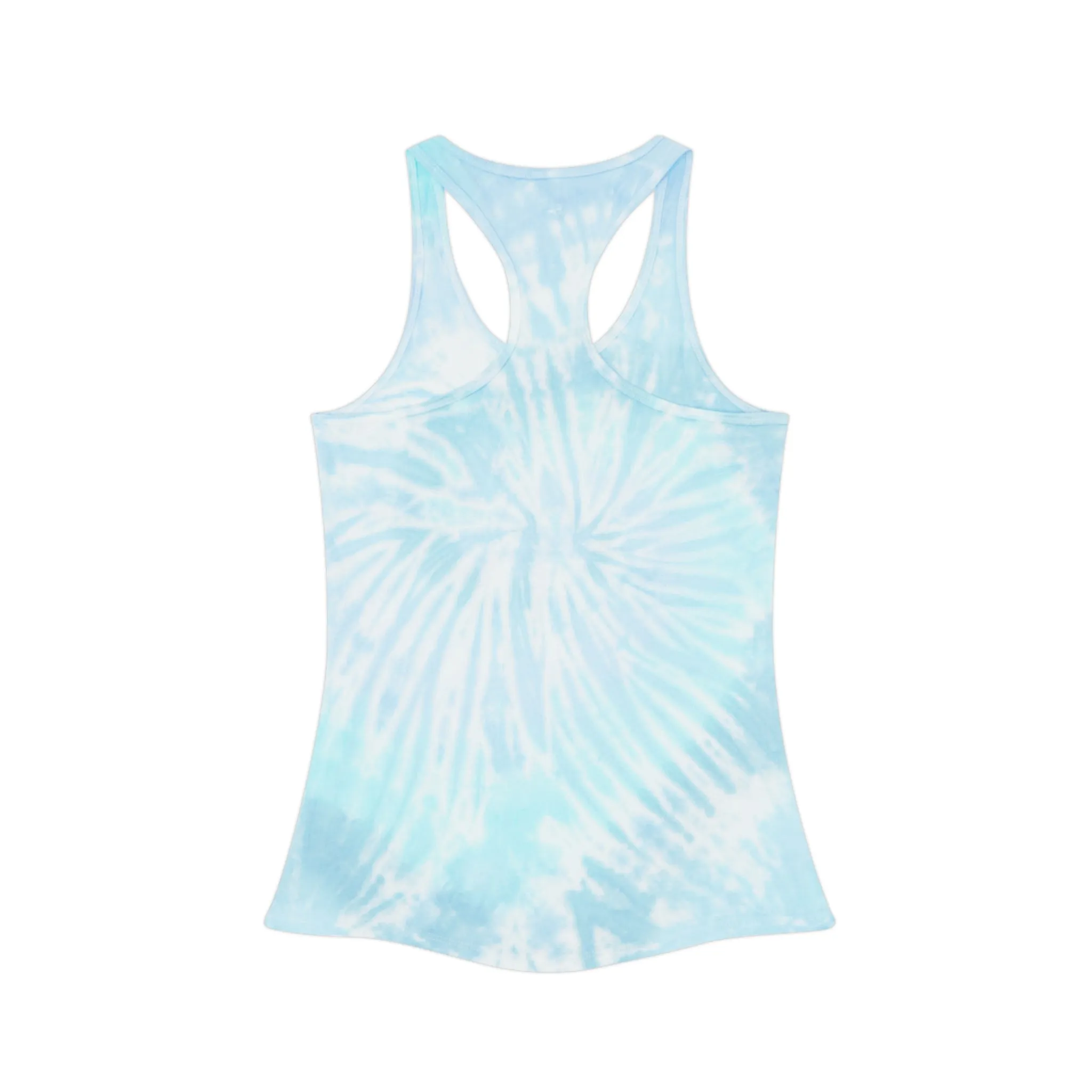 Heal the Planet Tie-Dye Racerback Tank Top