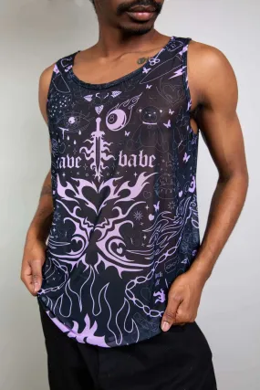 Inkwork Mesh Unisex Tank Top