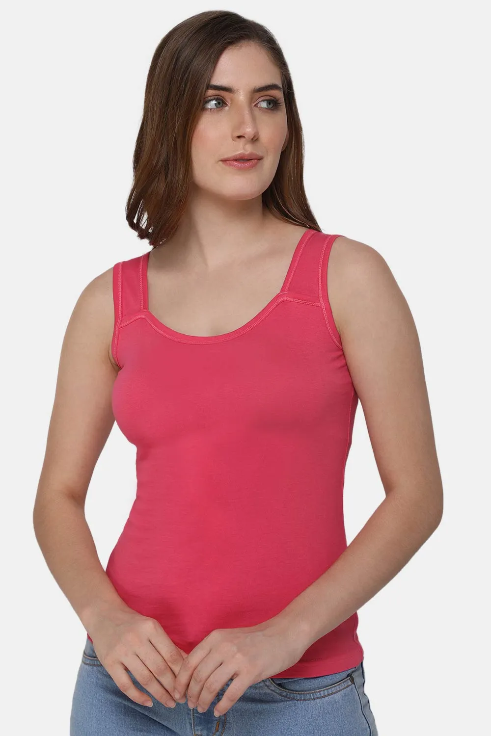 Intimacy Tank-Top In07-Fuchsia