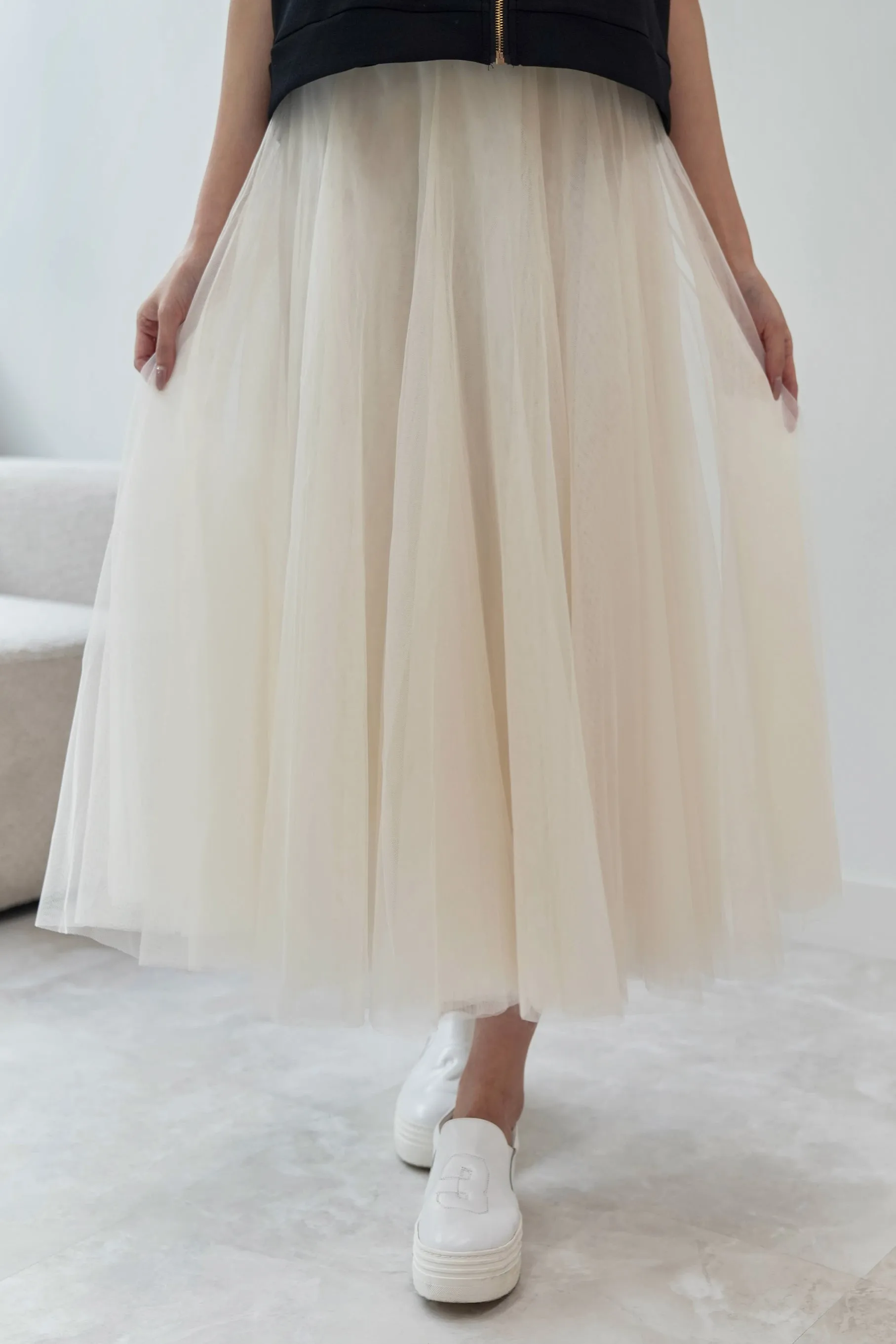 Jacqueline Skirt, Ivory