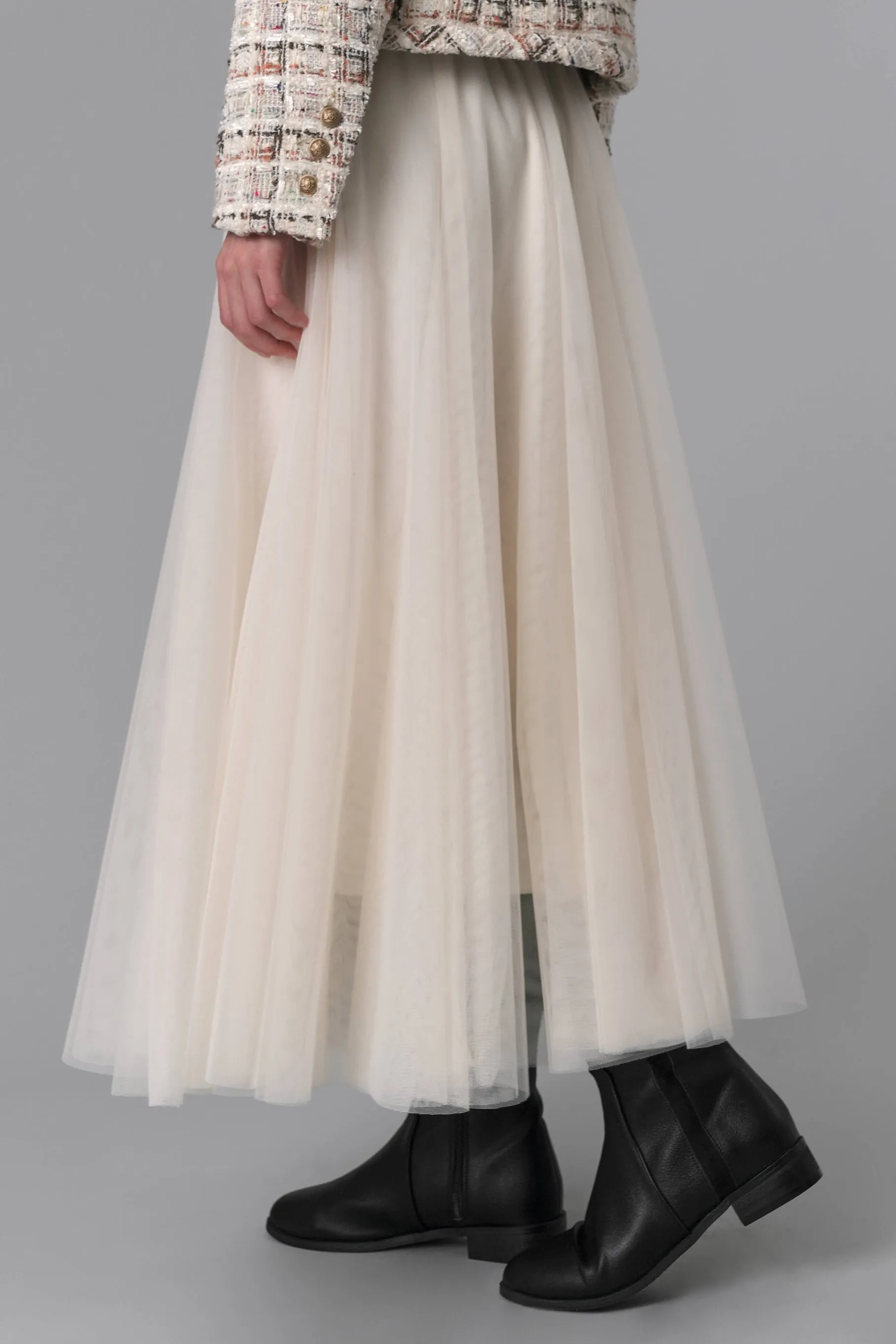 Jacqueline Skirt, Ivory