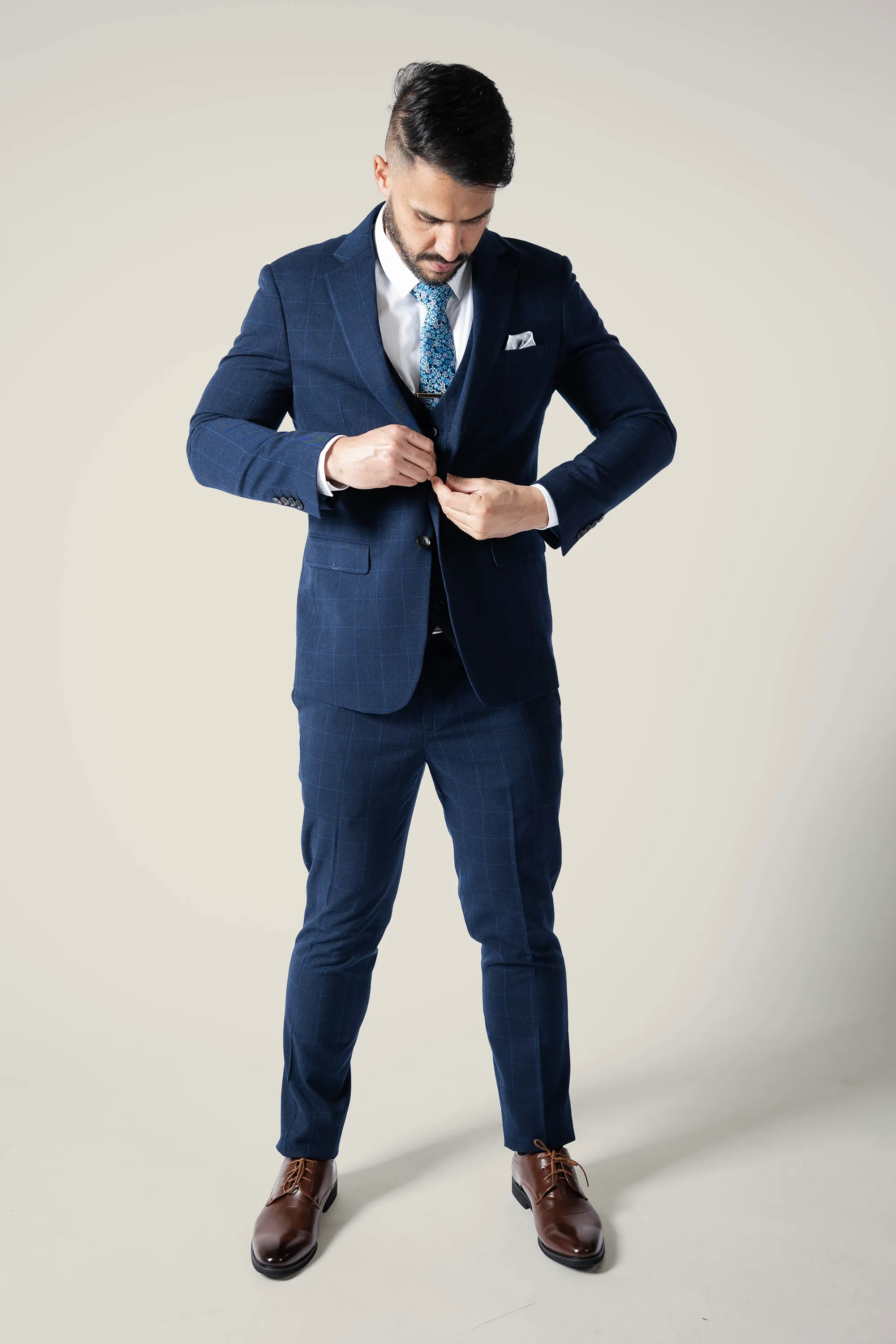 Mens Duke Of Navy Suit