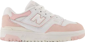 New Balance 550 Little Kid 'White Pink Haze' Sneakers, Pink