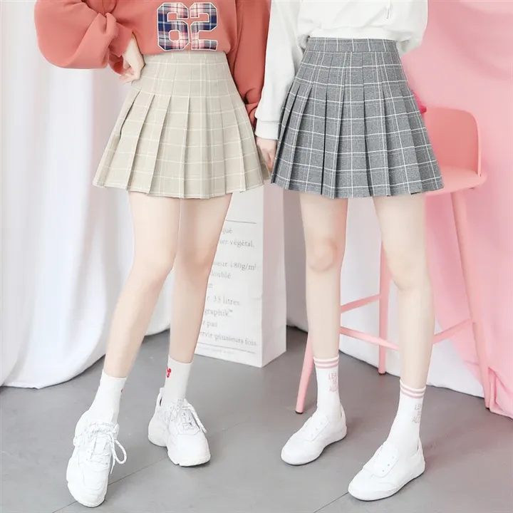 Preppy Plaid Skirt AD12038