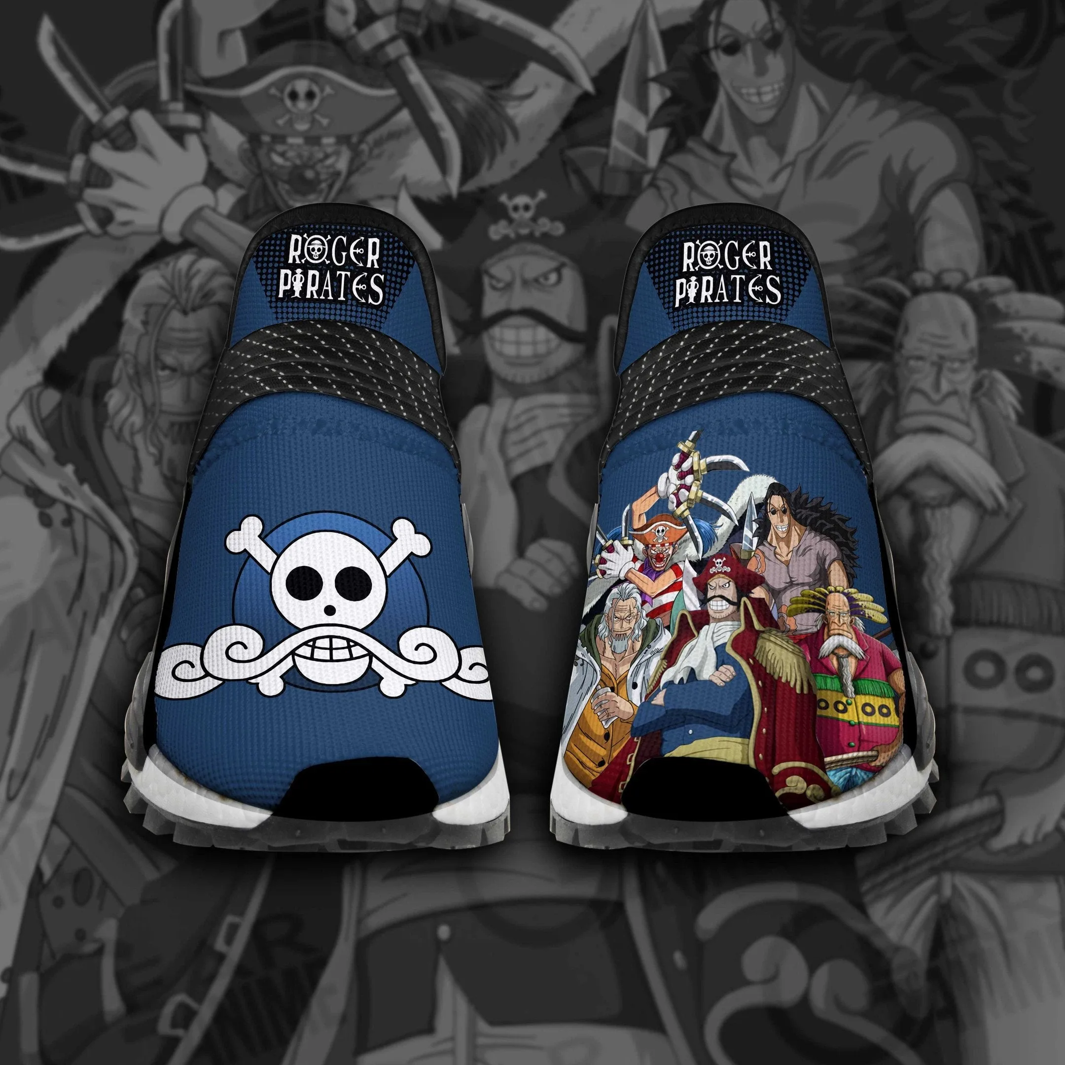 Roger Pirates Shoes OP Custom Anime Shoes TT12