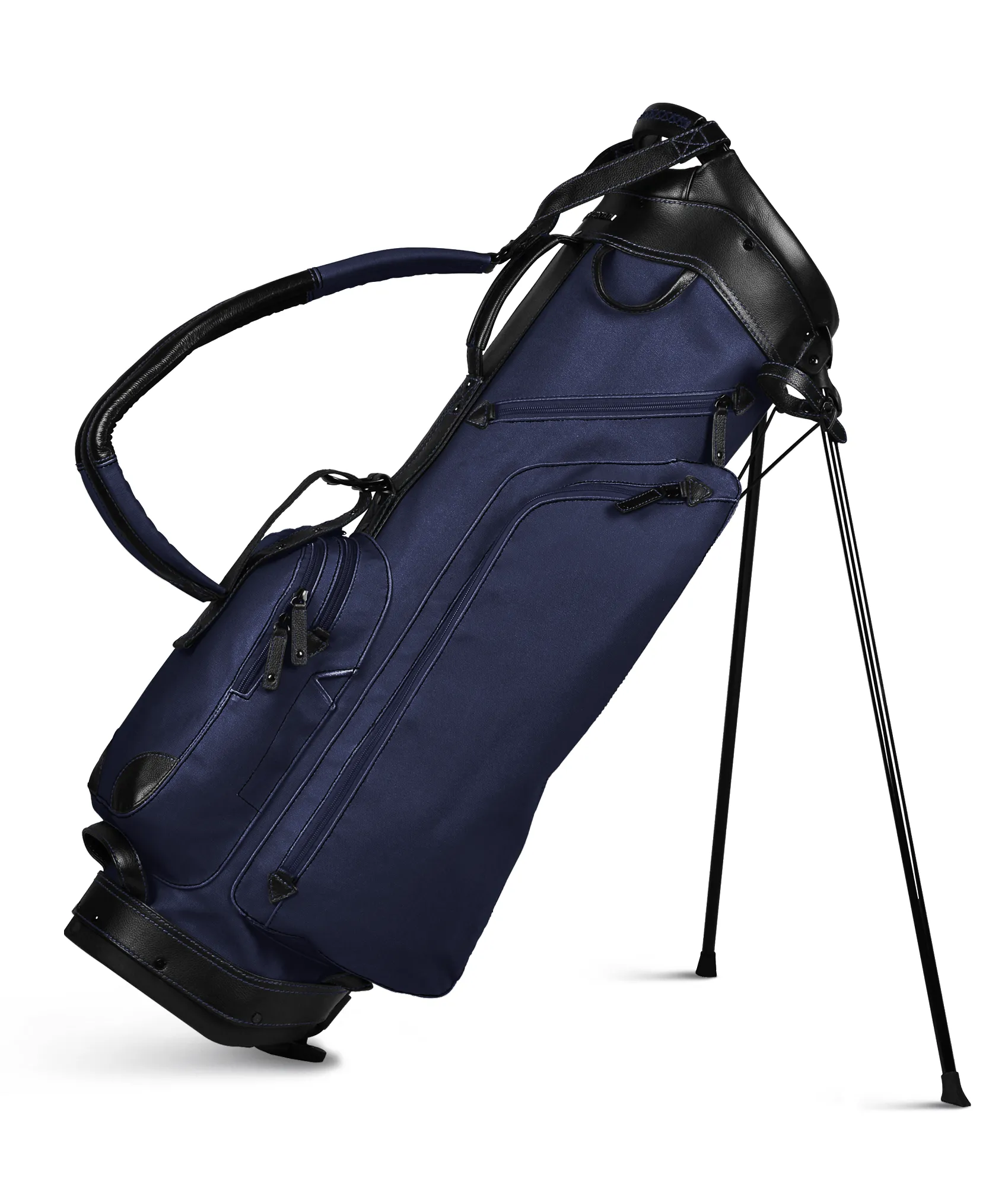 Canvas and Leather Carry Stand Bag for Golf by Sun Mountain