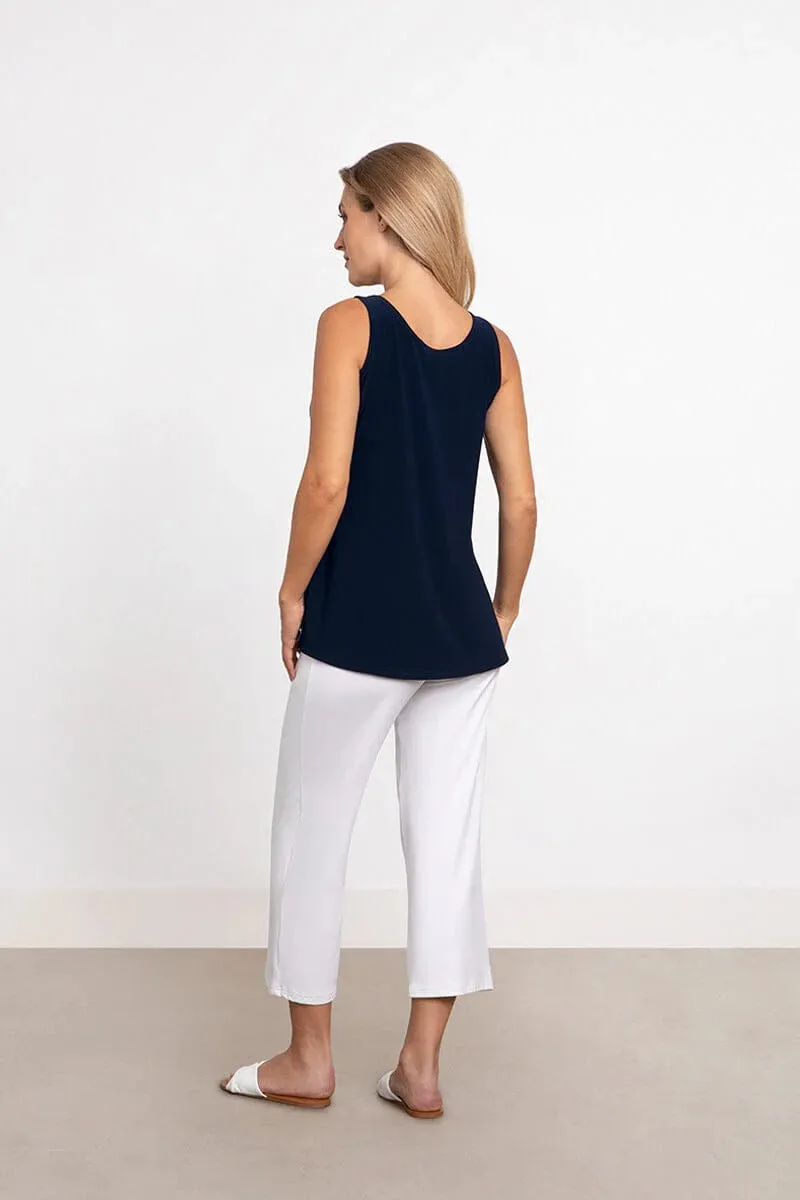 Sympli Basic Tank in Navy- 21120