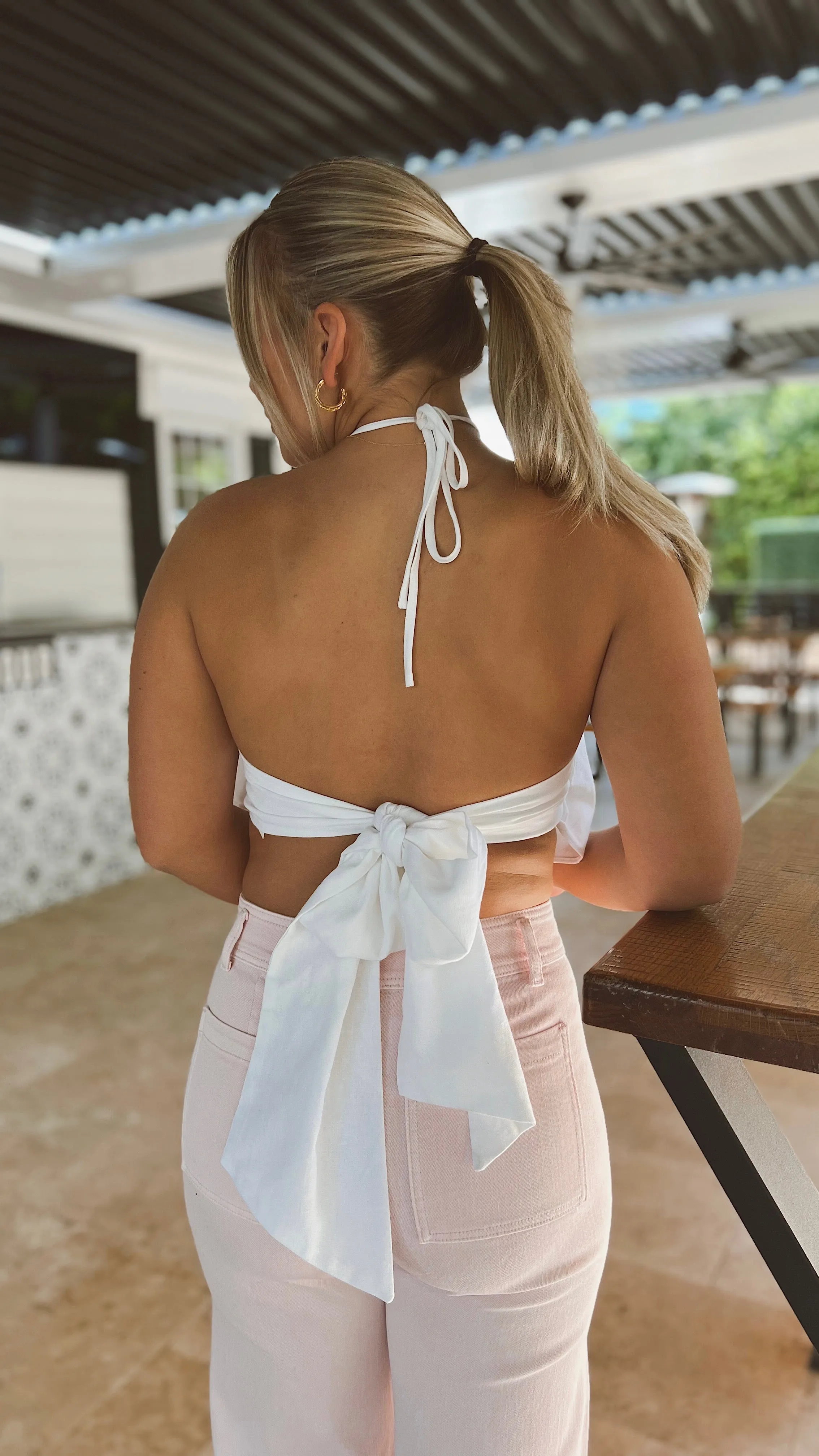 The All or Nothing Tie Top