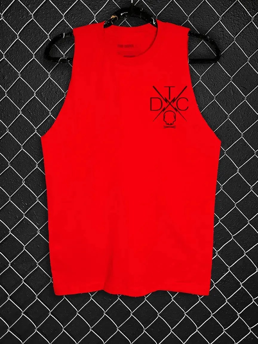 THE HARDER TANK TOP*RED*