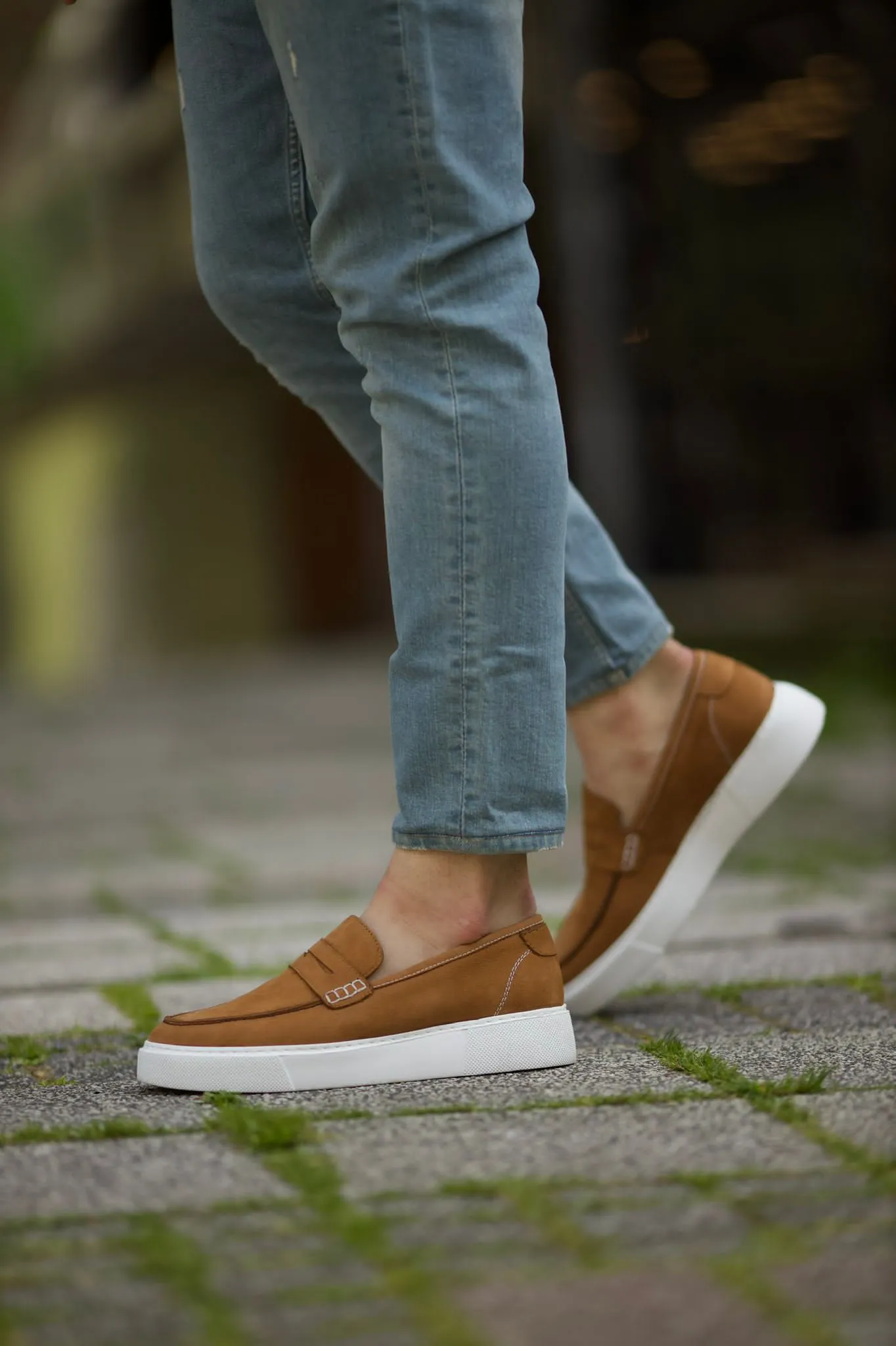 Vince Eva Sole Nubuck Strap Camel  Shoes